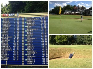 Bastien Amat au championnat de France Golf Chantilly